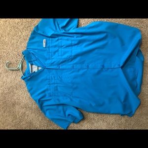 Blue Columbia PFG shirt